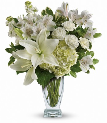 Purest Love Bouquet from Sharon Elizabeth's Floral Designs in Berlin, CT